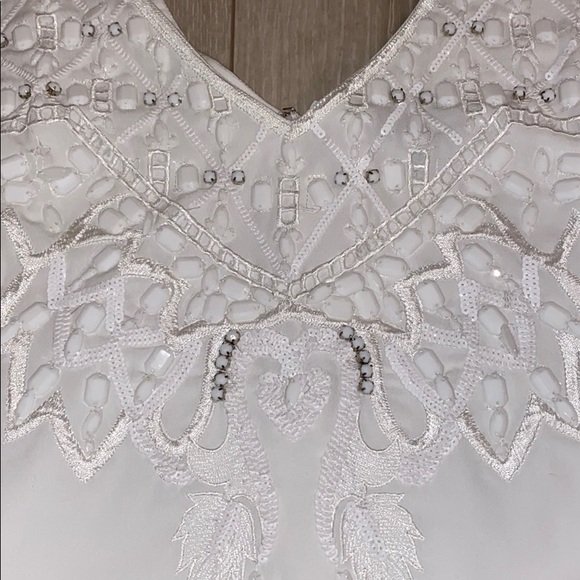 White mini dress - Picture 3 of 4